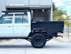 2015 Toyota Landcruiser Workmate VDJ79R 4X4 Dual Range French Vanilla