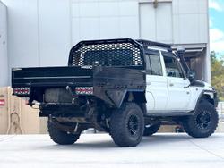 2015 Toyota Landcruiser Workmate VDJ79R 4X4 Dual Range French Vanilla