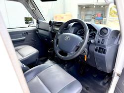 2015 Toyota Landcruiser Workmate VDJ79R 4X4 Dual Range French Vanilla