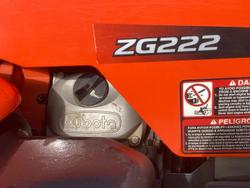 2022 Kubota Zg222
