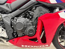 2025 Honda CBR650R Red