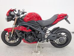 2012 Triumph SPEED TRIPLE Red