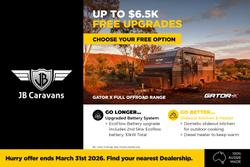 2026 JB Caravans 17'10 Gator X Rd