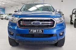 2018 Ford Ranger XLT PX MkIII MY19 4X4 Dual Range Lightning Blue