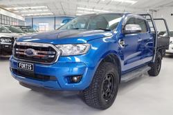 2018 Ford Ranger XLT PX MkIII MY19 4X4 Dual Range Lightning Blue