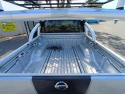 2010 Nissan Navara ST-X D40 MY10 4X4 Dual Range Brilliant Silver