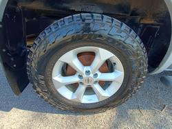 2010 Nissan Navara ST-X D40 MY10 4X4 Dual Range Brilliant Silver