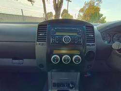 2010 Nissan Navara ST-X D40 MY10 4X4 Dual Range Brilliant Silver