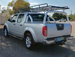 2010 Nissan Navara ST-X D40 MY10 4X4 Dual Range Brilliant Silver