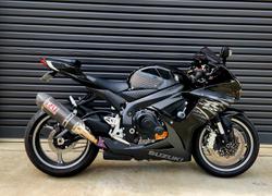 2011 Suzuki GSX-R600 GSX-R Black