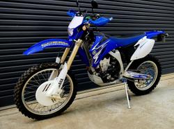 2009 Yamaha WR450F WR Blue