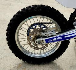 2009 Yamaha WR450F WR Blue