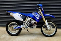 2009 Yamaha WR450F WR Blue