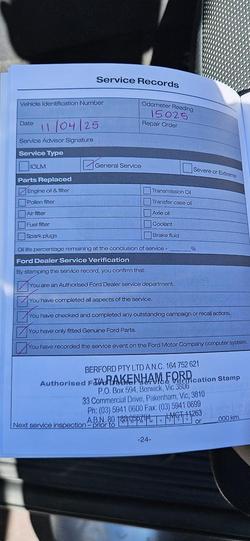 2024 Ford Everest Platinum