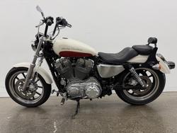 2012 HARLEY-DAVIDSON XL883L SUPER LOW White