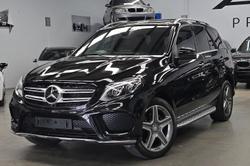 2016 Mercedes-Benz GLE-Class GLE250 d W166 Four Wheel Drive Obsidian Black