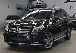 2016 Mercedes-Benz GLE-Class GLE250 d W166 Four Wheel Drive Obsidian Black