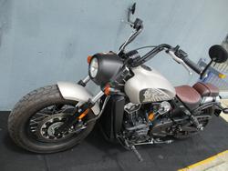 2022 INDIAN SCOUT BOBBER TWENTY SILVER