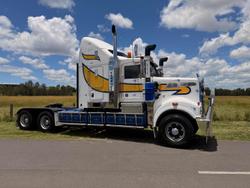 2012 Kenworth T909 NEW X15 CRATE ENGINE White
