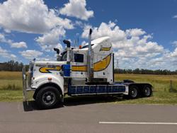 2012 Kenworth T909 NEW X15 CRATE ENGINE White