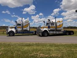 2012 Kenworth T909 NEW X15 CRATE ENGINE White