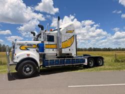 2012 Kenworth T909 NEW X15 CRATE ENGINE White