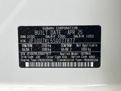 2025 Subaru Impreza 2.0L