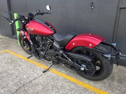 2025 Indian SCOUT BOBBER LIMITED SUNSET RED SMOKE
