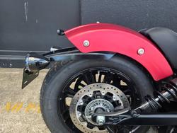 2025 Indian SCOUT BOBBER LIMITED SUNSET RED SMOKE