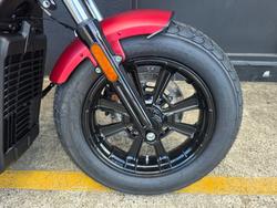 2025 Indian SCOUT BOBBER LIMITED SUNSET RED SMOKE