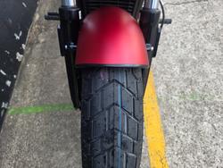 2025 Indian SCOUT BOBBER LIMITED SUNSET RED SMOKE