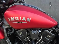 2025 Indian SCOUT BOBBER LIMITED SUNSET RED SMOKE