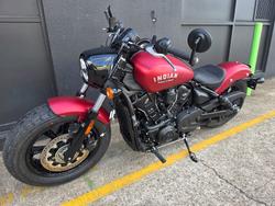2025 Indian SCOUT BOBBER LIMITED SUNSET RED SMOKE