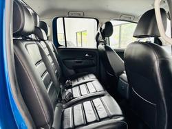 2017 Volkswagen Amarok TDI550 Ultimate 2H MY17 4X4 Constant Ravenna Blue