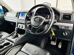 2017 Volkswagen Amarok TDI550 Ultimate 2H MY17 4X4 Constant Ravenna Blue