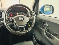 2017 Volkswagen Amarok TDI550 Ultimate 2H MY17 4X4 Constant Ravenna Blue
