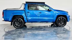2017 Volkswagen Amarok TDI550 Ultimate 2H MY17 4X4 Constant Ravenna Blue