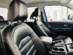 2017 Volkswagen Amarok TDI550 Ultimate 2H MY17 4X4 Constant Ravenna Blue