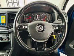 2017 Volkswagen Amarok TDI550 Ultimate 2H MY17 4X4 Constant Ravenna Blue