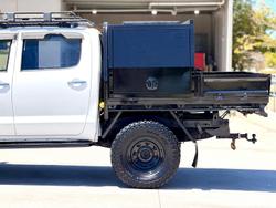 2010 Toyota Hilux SR KUN26R MY10 4X4 Glacier White