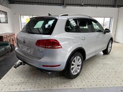 2012 Volkswagen Touareg 150TDI 7P MY12.5 Four Wheel Drive Cool Siver
