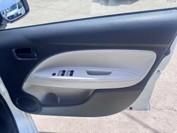 2013 Mitsubishi Mirage ES LA MY14 White