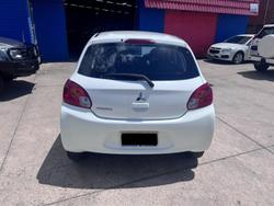 2013 Mitsubishi Mirage ES LA MY14 White