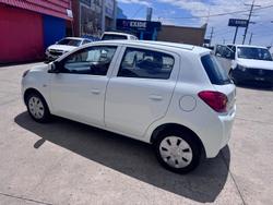 2013 Mitsubishi Mirage ES LA MY14 White