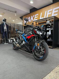 2025 BMW Motorrad M 1000 R COMPETITION BLACK STORM METALLIC M SPORT