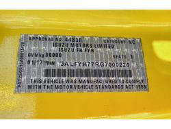 2017 Isuzu Fh Fyh