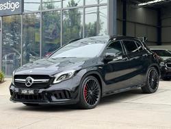 2017 Mercedes-Benz GLA-Class GLA45 AMG X156 Four Wheel Drive Cosmos Black