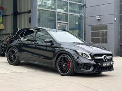 2017 Mercedes-Benz GLA-Class GLA45 AMG X156 Four Wheel Drive Cosmos Black