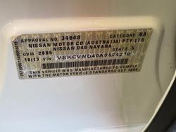 2013 Nissan Navara ST