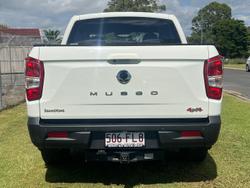 2022 SsangYong Musso Ultimate Q250 MY22 4X4 Dual Range Grand White